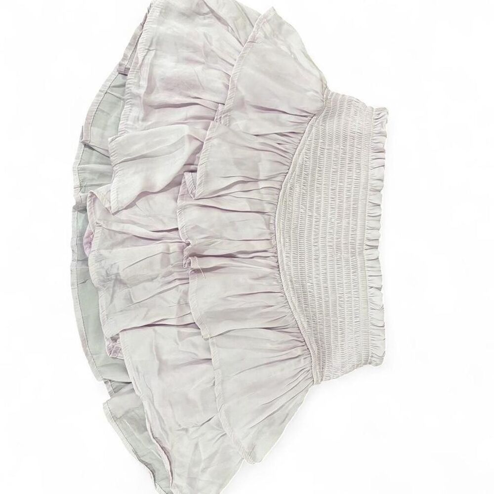 Altar’d State Lavender Ruffle Mini Skirt Size M